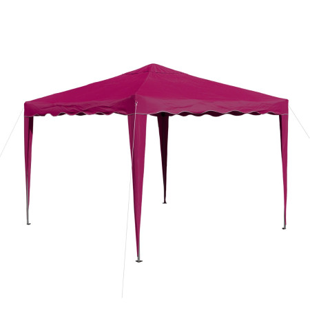Zahradní altán skládací 3x3 m, bordový