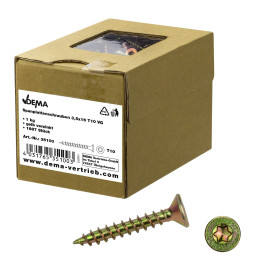 Šrouby do dřevotřísky plný závit 3,5x16 T10, 1 kg