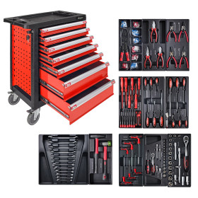 Dílenský vozík s nářadím Carlos 260