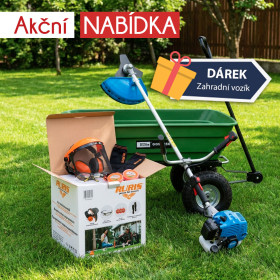 Set Krovinorez GFS 52.3E + Záhradný vozík GGW 250 + Súprava pomôcok ku krovinorezu