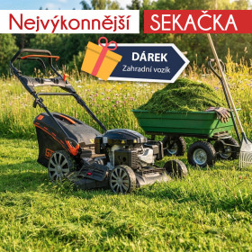 Set Sekačka High Wheeler 510-196 + Zahradní vozík GGW 250