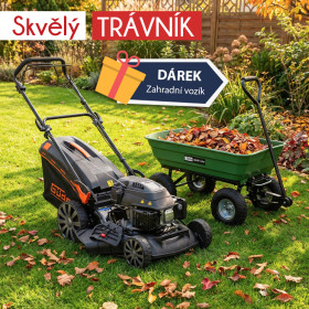 Set Sekačka High Wheeler 460-139 + Zahradní vozík GGW 250