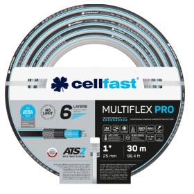 6-vrstvá zahradní hadice MULTIFLEX ATSV 1" 30m