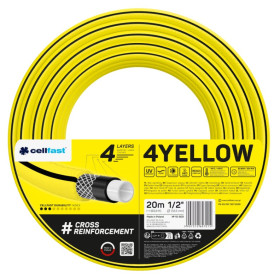 4-vrstvá zahradní hadice 4YELLOW 1/2" 20m