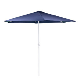 Alu slunečník s klikou 300 cm Action, modrý