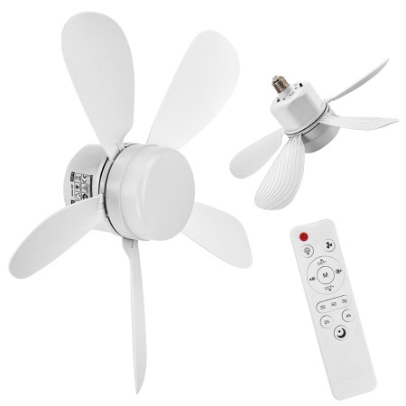 Kompaktní stropní ventilátor Lima 420 se závitem E27