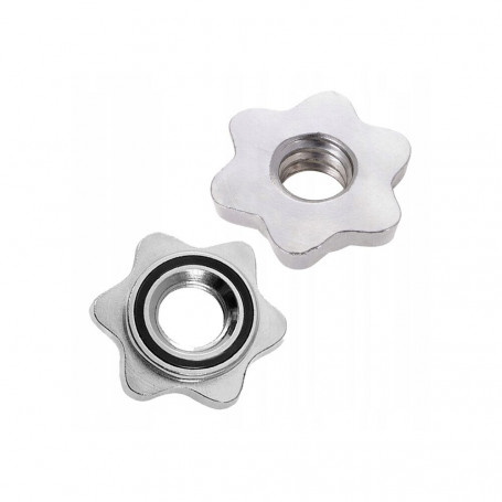 Bezpečnostní objímka na vzpěračskou tyč, osa 25mm, 2ks