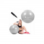Gymnastický míč 75 cm + pumpička SPRINGOS DYNAMIC šedý