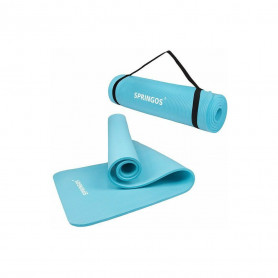 Podložka na cvičení 183x61x1 cm SPRINGOS NBR modrá
