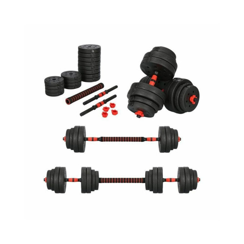 SPRINGOS Nakládací činkový set 30 kg SPRINGOS COMPOSITE FA1660-XG