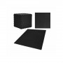 Pěnová puzzle podložka 30x30x1 cm sada 12ks SPRINGOS FM0022 černá