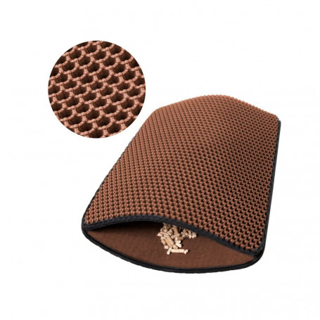 Podložka pod kočičí toaletu 35x45 cm hnědá SPRINGOS