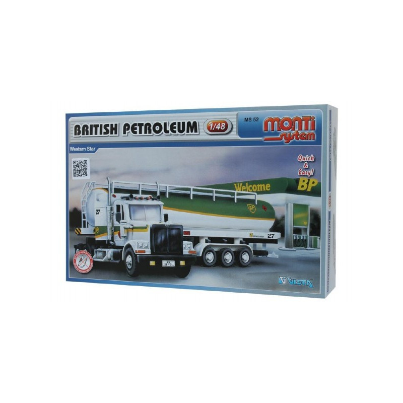 SEVA Stavebnice Monti System MS 52 British Petroleum 1:48 v krabici 32x21x8cm 40000052-XG