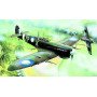 Model Supermarine Spitfire MK.VC 12,8x15,3cm v krabici 25x14,5x4,5cm