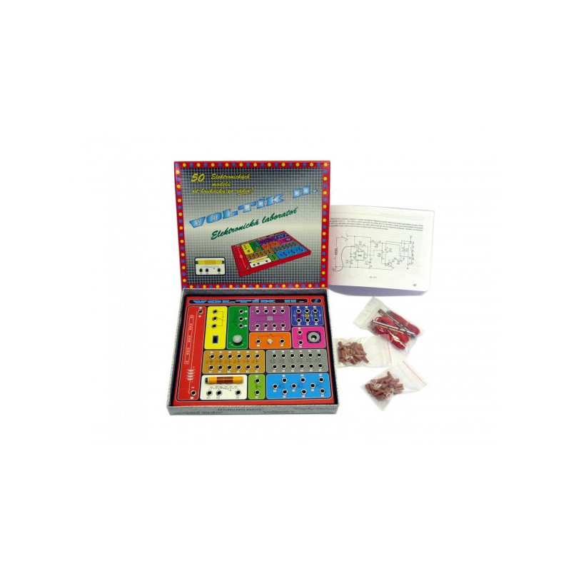 Voltik toys Voltík II. společenská hra na baterie v krabici 26,5x22,5x3,5cm 34650047-XG