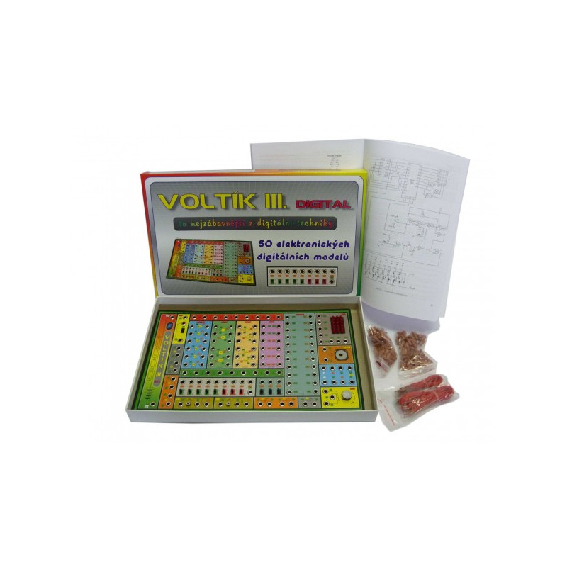 Voltik toys Voltík III. společenská hra na baterie v krabici 40x24,5x4,5cm 34650078-XG