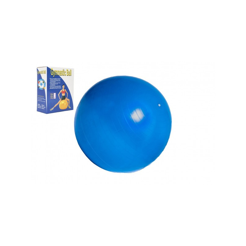 UNISON Gymnastický míč 75cm rehabilitační relaxační v krabici 16x22cm 38002015-XG