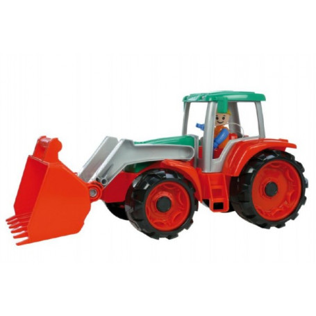 Auto Truxx traktor nakladač s figurkou plast 35cm 24m+