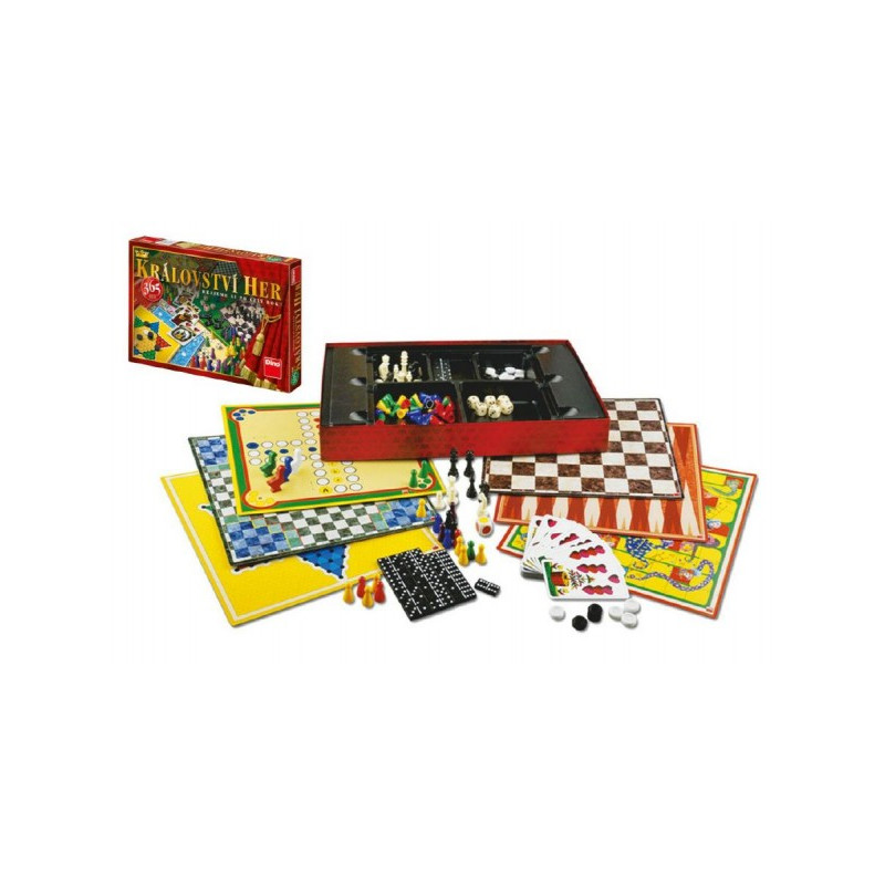 Dino Království 365 her - soubor her společenská hra v krabici 43x30x5cm 21631212-XG