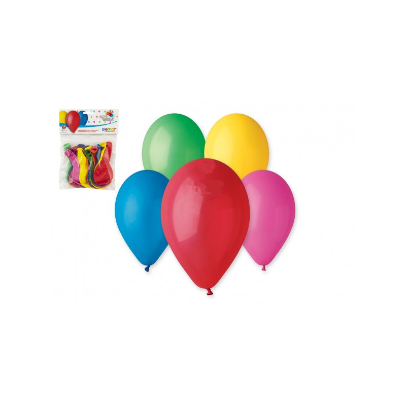Smart Balloons Balonek/Balonky nafukovací 10cm 15ks v sáčku karneval 10300214-XG