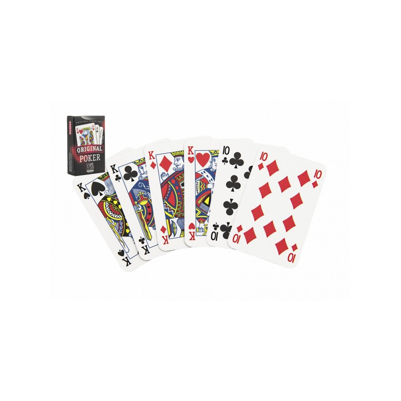 Hrací karty, s.r.o. Poker společenská hra karty v papírové krabičce 6x9cm 10401666-XG