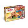 Stavebnice Teifoc Domek Sergio 85ks v krabici 29x18x8cm