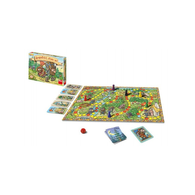 Dino Loupežníci třeste se! společenská hra v krabici 33,5x23x3,5cm 21623484-XG