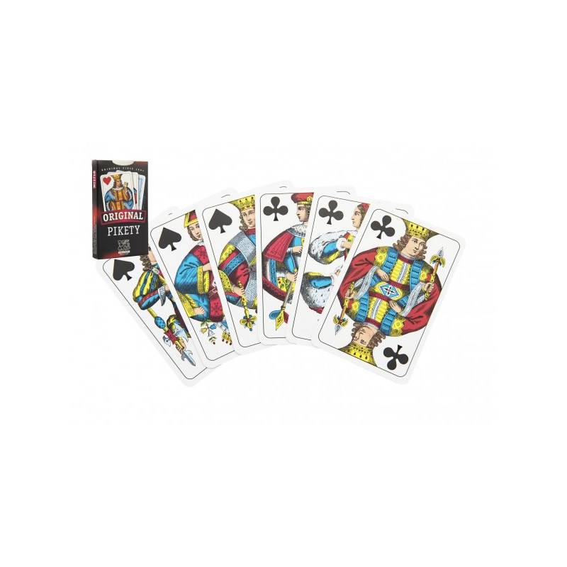 Hrací karty, s.r.o. Karty Pikety 32ks v krabičce 7x11cm 10401718-XG