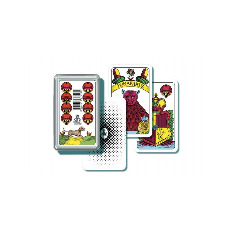 Bonaparte Mariáš jednohlavý společenská hra karty v plastové krabičce 6,5x10,5x2cm 26000165-XG