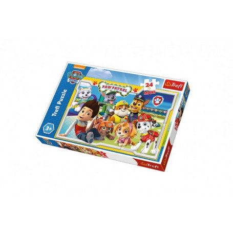 Puzzle Paw Patrol/Tlapková patrola MAXI 24ks 60x40cm v krabici 39x26x4cm