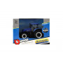 Traktor Bburago Fendt 1050 Vario/New Holland kov/plast 13cm 2 druhy v krabičce 15x11x8cm