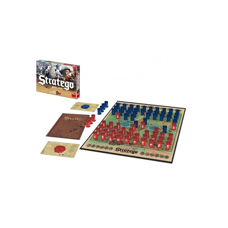 Dino Stratego Maršál a špión společenská hra v krabici 37x27x5cm 21631595-XG
