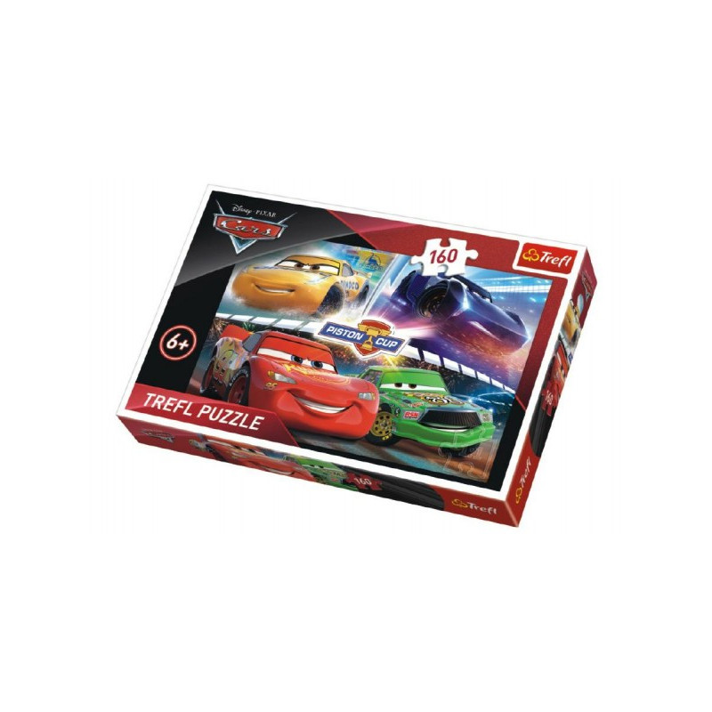 Trefl Puzzle Cars 3 Disney 41x27,5cm 160 dílků v krabici 29x19x4cm 89115356-XG