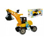 Bagr žlutočerný Giga Trucks plast 70cm v krabici 70x35x29cm