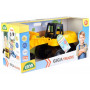 Bagr žlutočerný Giga Trucks plast 70cm v krabici 70x35x29cm