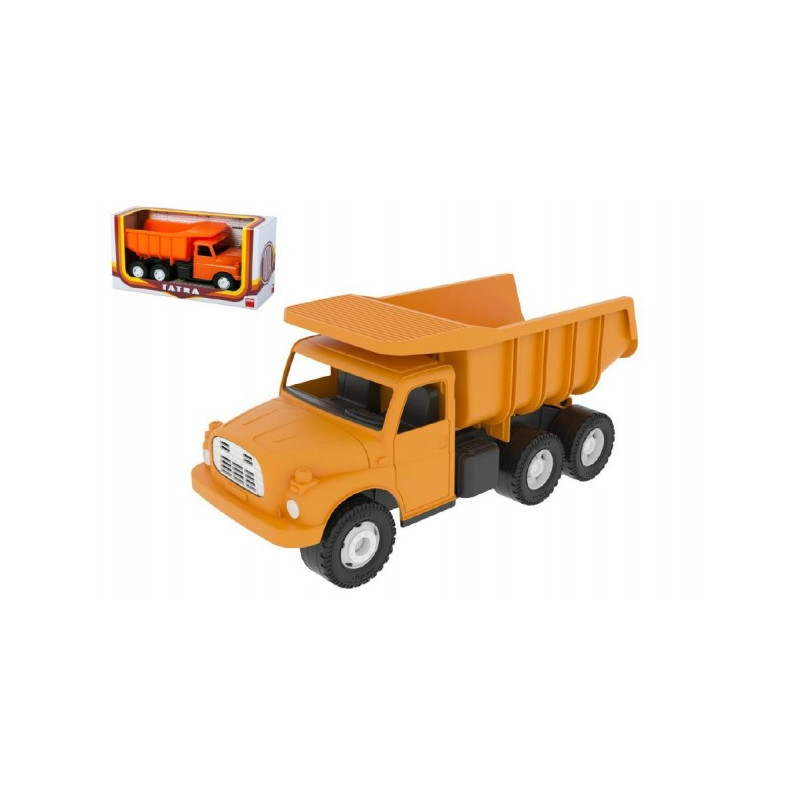 Dino Auto Tatra 148 plast 30cm oranžová sklápěč v krabici 21645202-XG