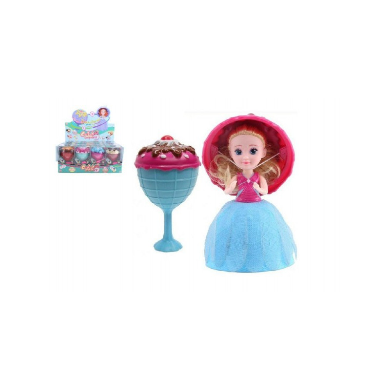 TM Toys Panenka/Gelato/Cupcake - zmrzlinový pohár plast 16cm vonící asst 12 druhů v krabičce 12ks v boxu 23401098-XG