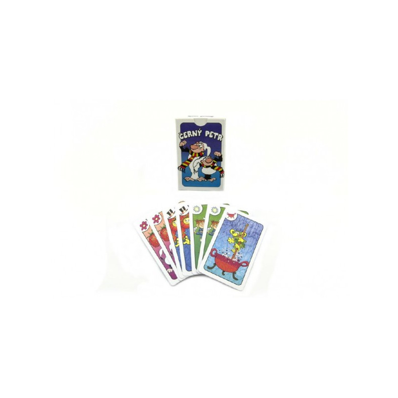 Bonaparte Černý Petr Pojď s námi do pohádky společenská hra - karty v papírové krabičce 6x9x1,5cm 26076427-XG