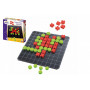 Magnetické piškvorky dřevo společenská hra v krabici 20x20x4cm