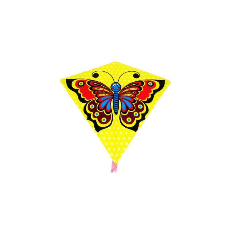 Wiky Drak létající motýl plast 68x73cm v sáčku 49119213-XG