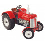 Traktor Zetor 50 Super červený na klíček kov 15cm 1:25 v krabičce Kovap